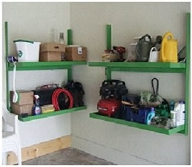 Green Versa Shelf Custom Cutters Green Versa Shelf
